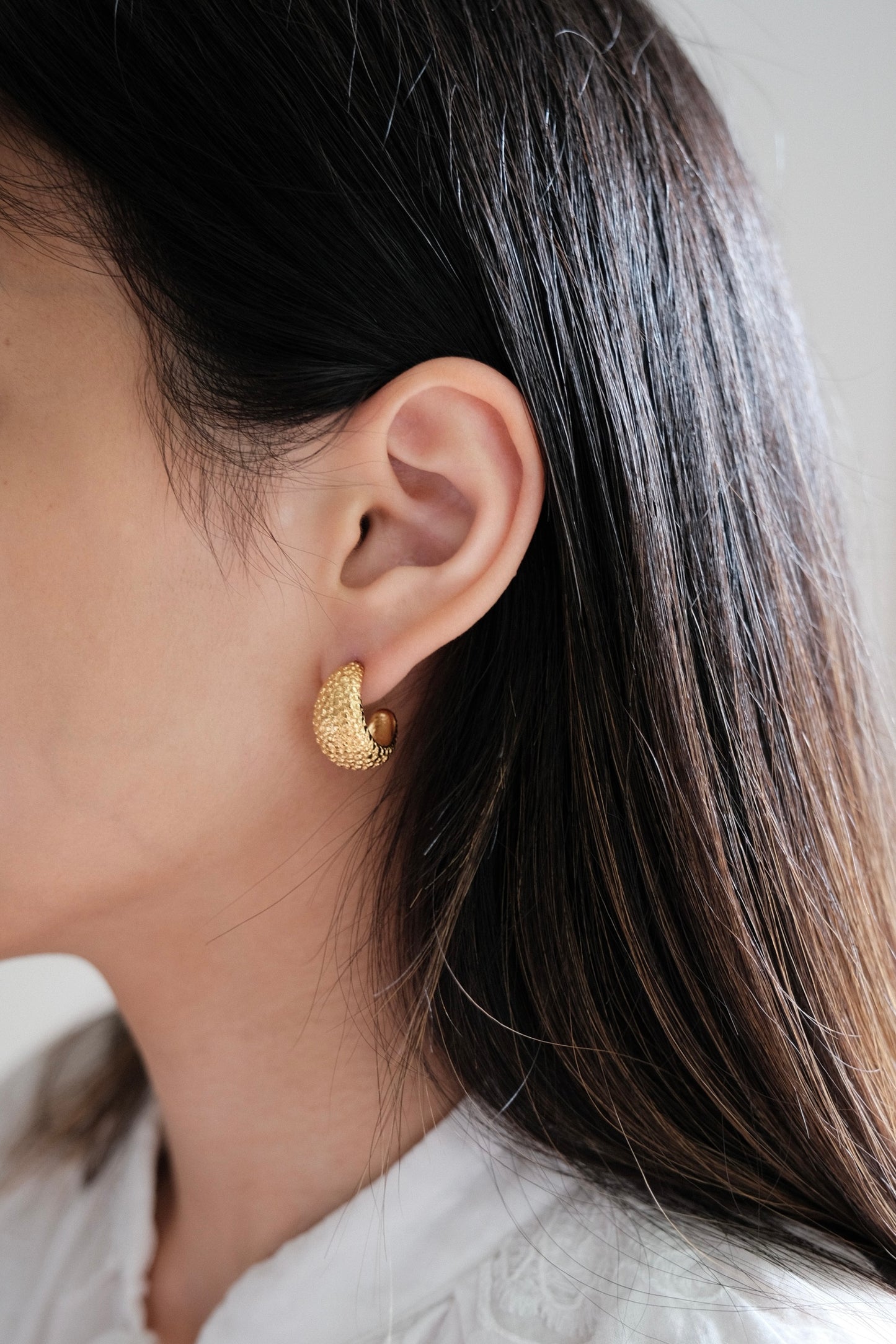 Unika hoops | Guldbelagt