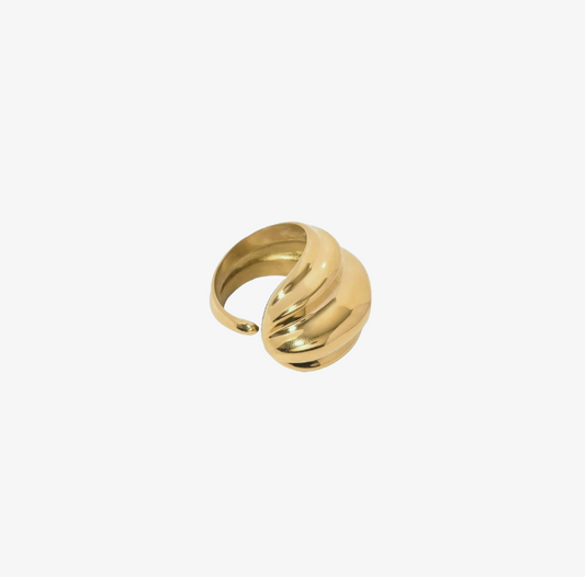 Xenia ring | Guldbelagt