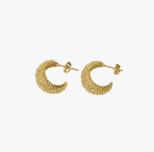 Unika hoops | Guldbelagt
