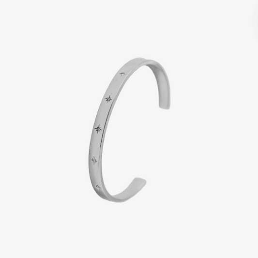 Star Bangle | Sølvbelagt